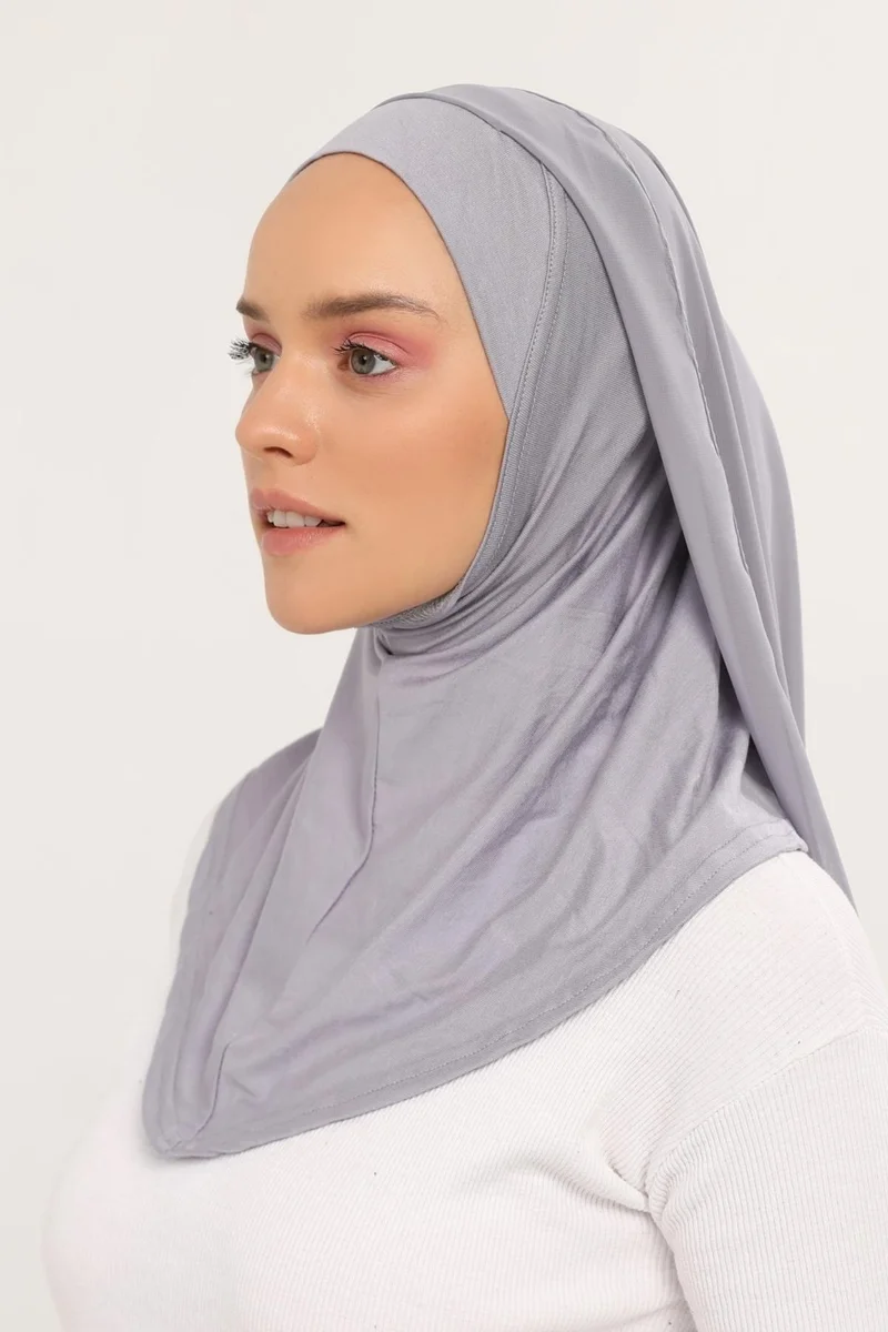 التوبة Ready Luxury Practical Hijab Chiffon Shawl