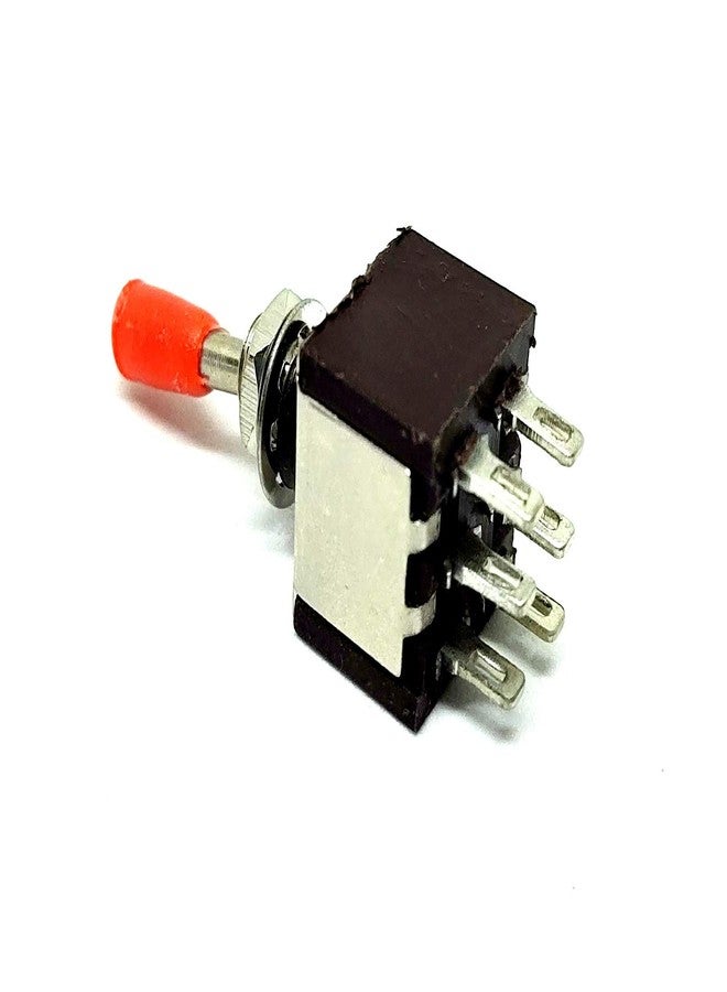 INVENTO 1Pcs DPDT ON-Off 6 Pin 2 Way Toggle Switch 3A/5A AC 250V/125V for Guitar Car Motorcycle Electrical DIY - Image 3