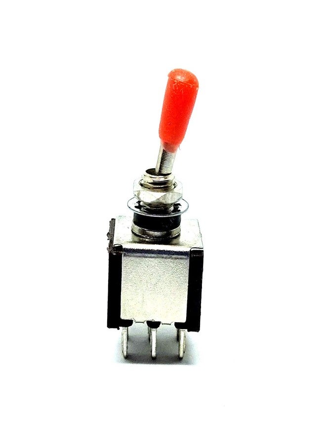 INVENTO 1Pcs DPDT ON-Off 6 Pin 2 Way Toggle Switch 3A/5A AC 250V/125V for Guitar Car Motorcycle Electrical DIY - Image 1