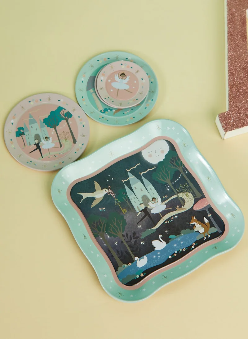 Floss & Rock Enchanted Musical Tin Tea Set