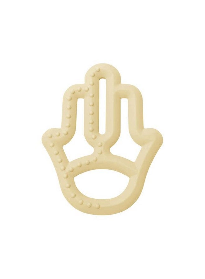 MinikOiOi Toothee 100% Silicone Teether 3m+ (Yellow)