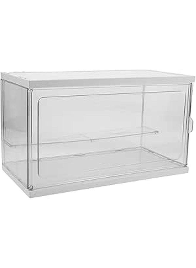 Clear Acrylic Display Case For Collectible Figures Toys Dust Proof Storage Box - Image 1