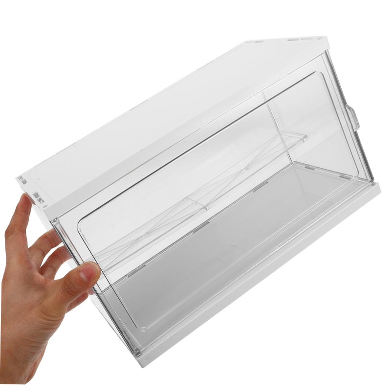 Clear Acrylic Display Case For Collectible Figures Toys Dust Proof Storage Box - Image 4