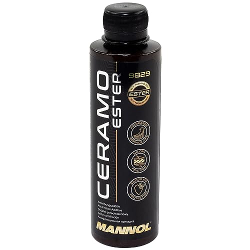 MANNOL Ceramo Ester 9829 (250 ML)|ENGINE PROTECTION ADDITIVE |Diesel and petrol|Four-stroke,two-stroke |Prevent deposits|Reduce fuel consumption|Engine noise IMPORTED FROM GERMANY 250 ML (1) - Image 1