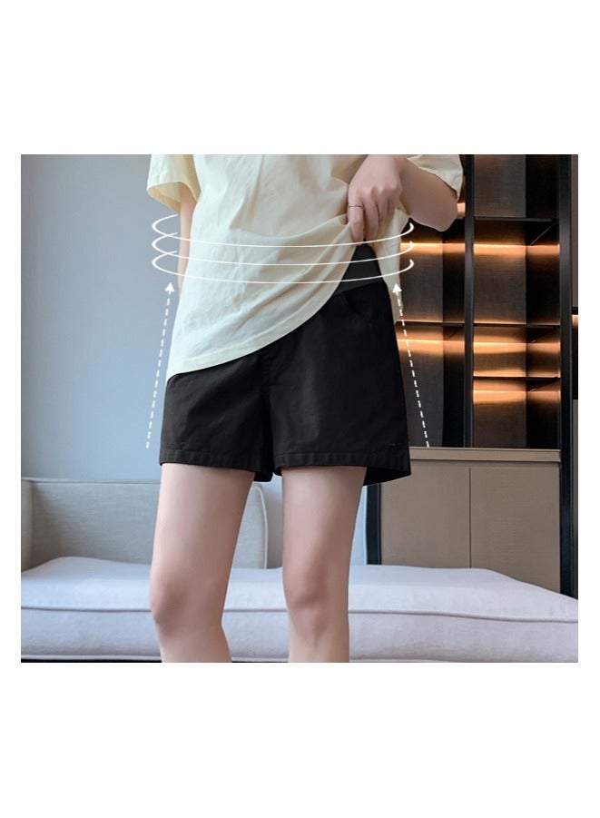 bellanina Trendy Maternity Denim Shorts  - Image 1