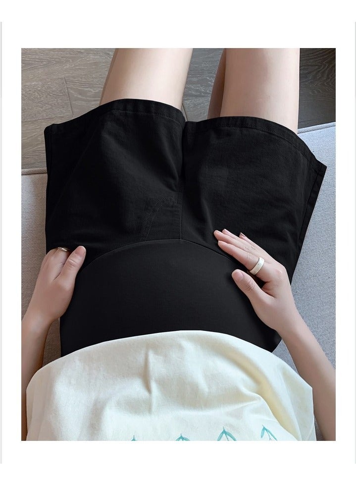 bellanina Trendy Maternity Denim Shorts  - Image 3