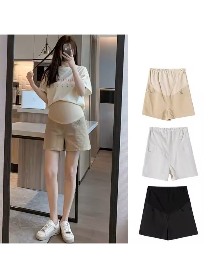 bellanina Trendy Maternity Denim Shorts  - Image 5