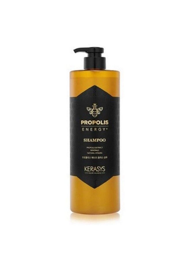 Kerasys - Hair Clinic Propolis Shine & Healthy Hair Care Shampoo Propous Extract Minarals Natural Vitamin 1000Ml / 35.3 Fl Oz - Image 1