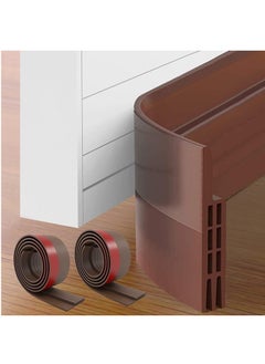 SKY-TOUCH 2 packs 1 Meter Each Door Seal Strip Door Draft Stopper Weather-Resistant Soundproof Door Sweep Weather Stripping Door Draft Excluder to Prevent Dust Air and Insects  - Image 1