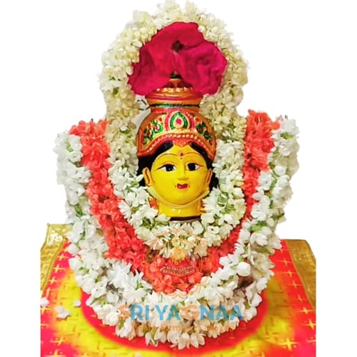 SRI YAGNAA Stainless Steel - Varalakshmi Pooja Kalasam Decoration Sticks Combo - Lakshmi Pooja Kalasam Flower Stand Stick - Five Point Support For Decoration - Crown Stick For God Varalaxmi Pooja - Image 3