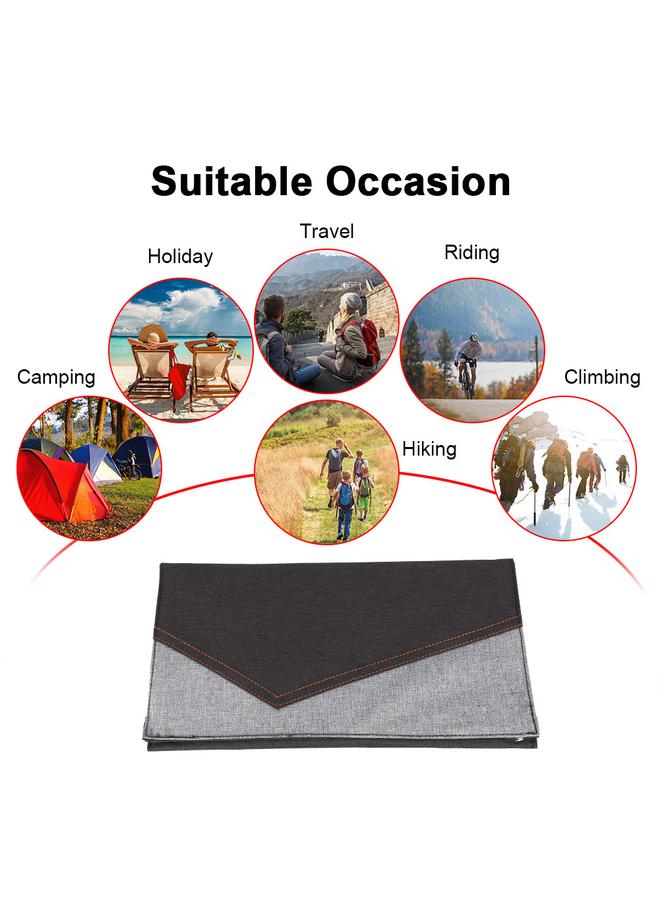 Thoraya Portable Foldable Outdoor Solar Sun Charger Power Supply Dual Charging USB Interfaces (14W)  - Image 3