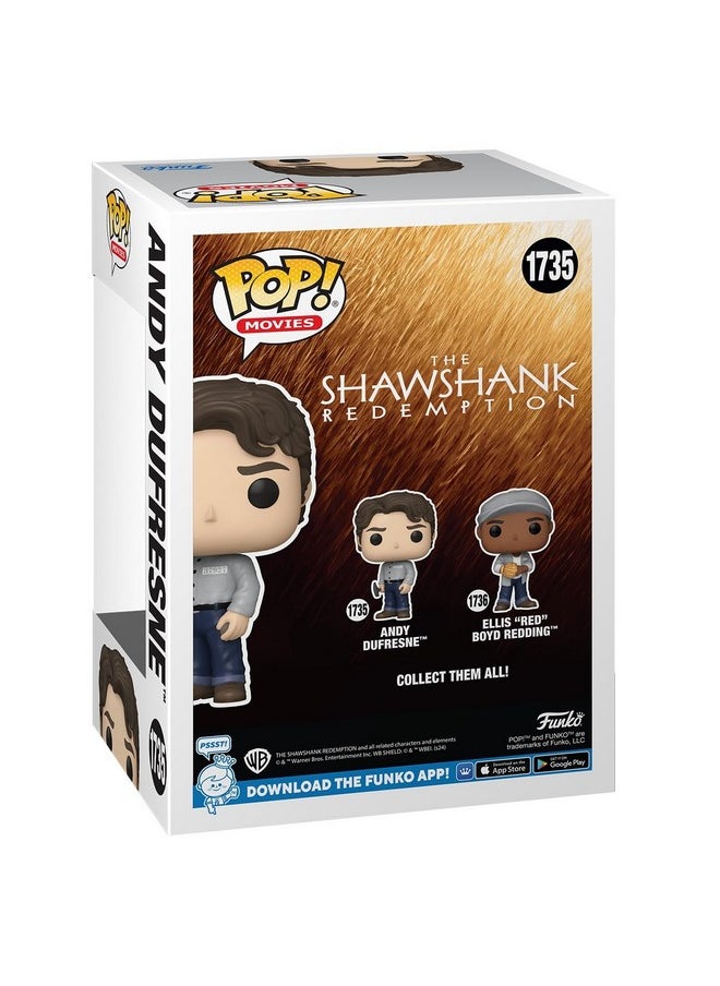 Funko Funko POP Movies: SR - Andy Dufresne - Shawshank Redemption - Collectable Vinyl Figure - Gift Idea - Official Merchandise - for Kids & Adults - Movies Fans - Model Figure for Collectors and Display  - Image 3