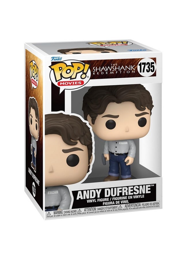 Funko Funko POP Movies: SR - Andy Dufresne - Shawshank Redemption - Collectable Vinyl Figure - Gift Idea - Official Merchandise - for Kids & Adults - Movies Fans - Model Figure for Collectors and Display  - Image 1