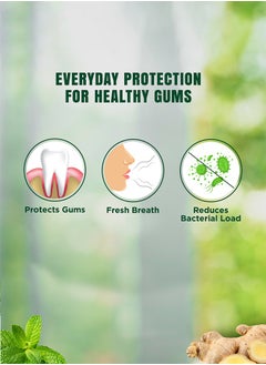 Dabur Ginger And Mint Toothpaste With Bamboo Toothbrush 150grams  - Image 3