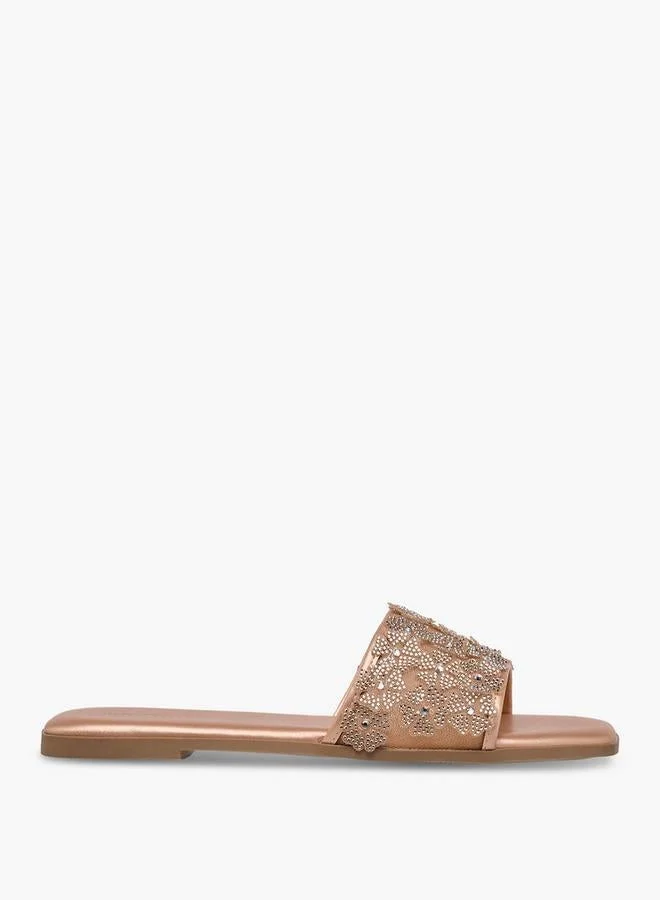 Women Embellished Slide Sandals Ramadan Collections