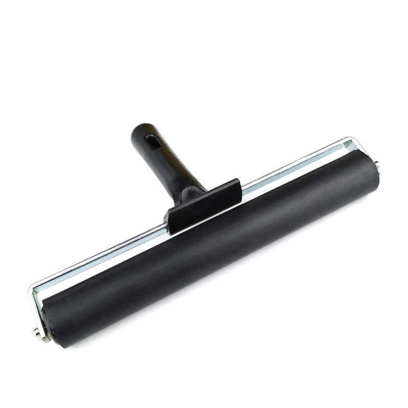 Hamineler 7.9'' Rubber Roller Glue Roller for Anti Skid Tape Construction Tools, Printmaking, Inking and Gluing Applications - Image 4