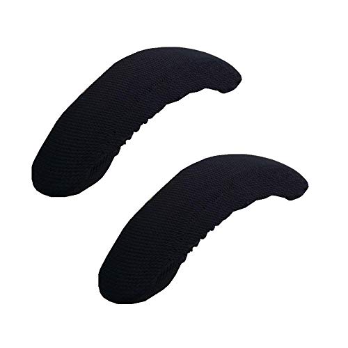 Isccdy Removable Washable Office Chair Armrest Slipcovers Covers Pads (Black) - Image 1