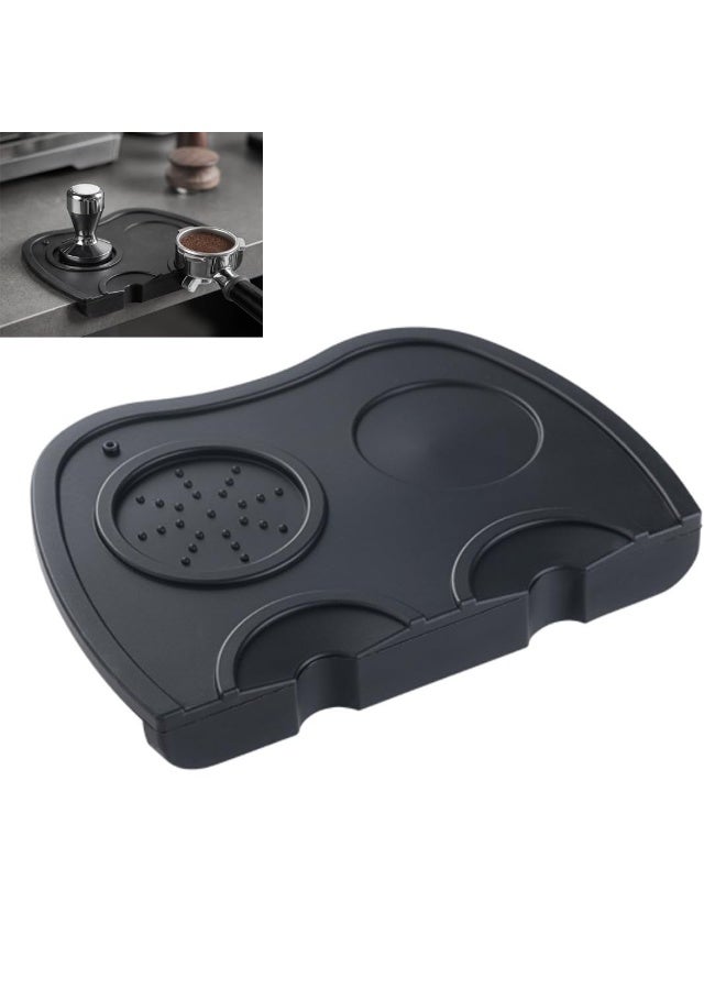 Chabeia Espresso Coffee Tamper Mat, Silicone Espresso Hand Tampers Non-Slip Coffee Machine Accessories for Home, Kitchen, Office, Bar, Store, Coffee Shop（Large） - Image 1