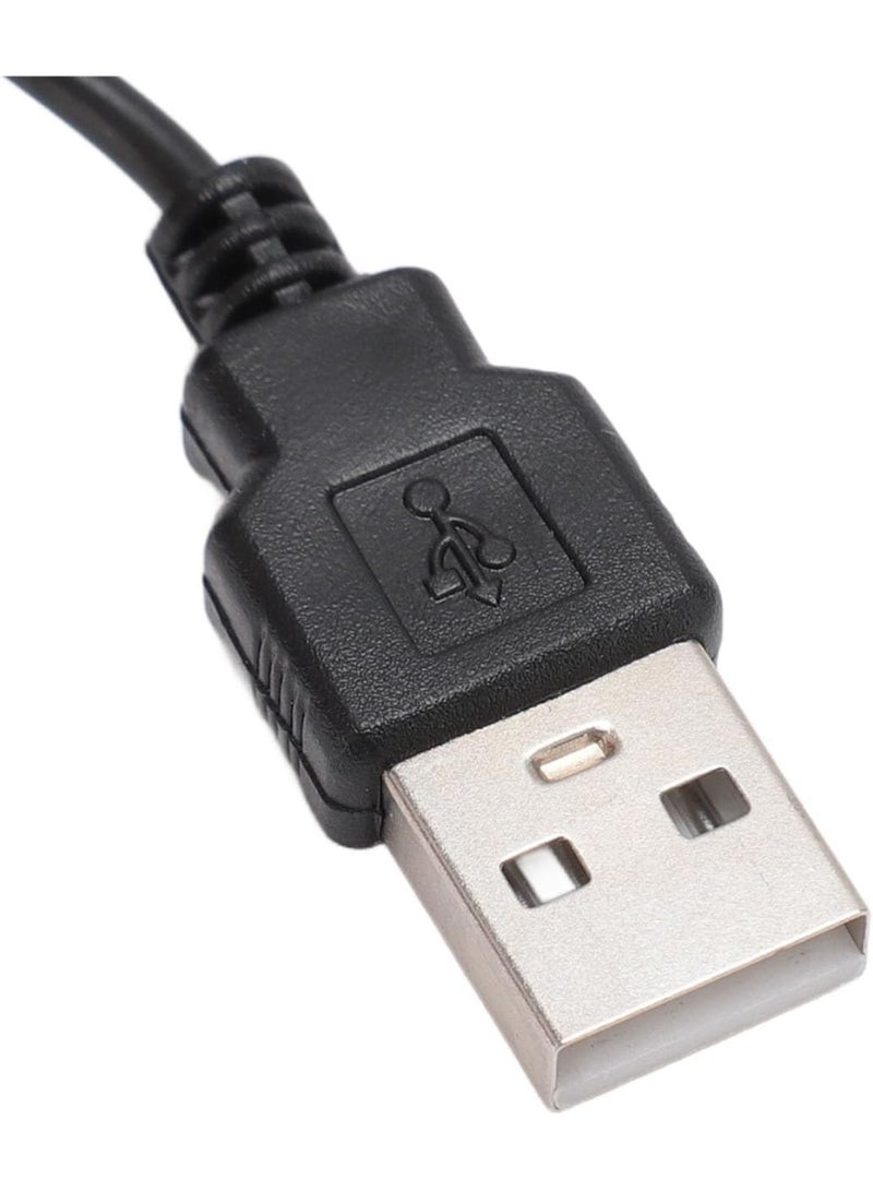 Xplore USB Wired Gaming Mouse, 800-2400 DPI 4 Keys Computer Mouse RGB Ergonomic Mouse 1.5 Meter Cable for Office PC Laptop - Image 2