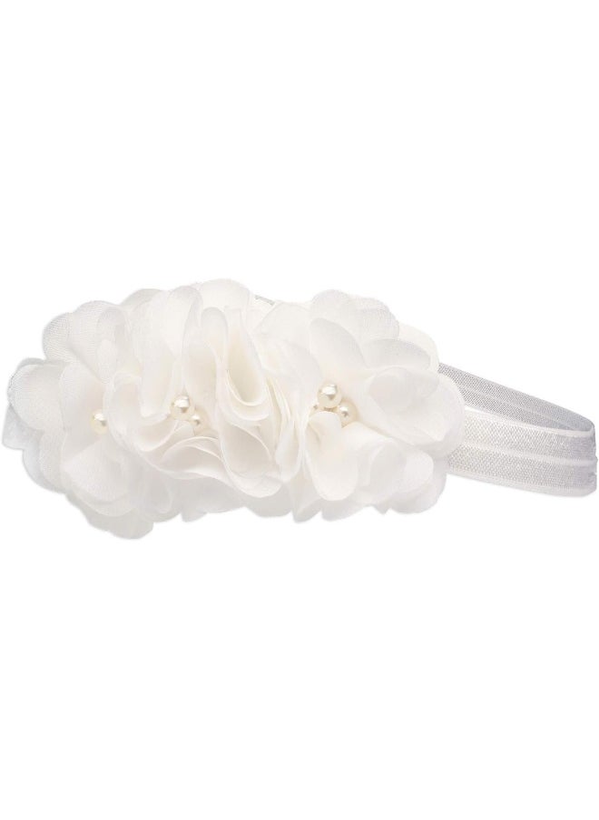 Cherished Moments Cherished Moments 'Petals Collection' Keepsake Headband for Christenings, Baptism and Baby Blessings  - Image 1