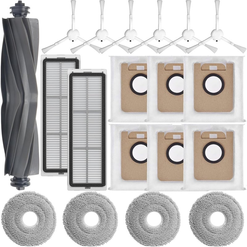 Bluearks مجموعة ملحقات لروبوت شاومي X20+ / X10+ / دريم L10s Ultra/L10 Ultra/L10 Prime L10s Pro Gen 2، S10�� S10 Pro، S20، S20 Pro مكنسة روبوتية، قطع غيار ملحقات لمكنسة دريم الروبوتية - Image 1