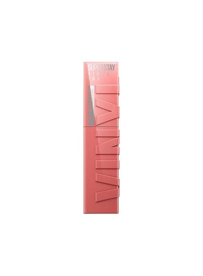 MAYBELLINE YORK Super Stay Vinyl Ink Nude Shock 100 CHARMED, 16H Longwear Transfer Proof Liquid Lipstick