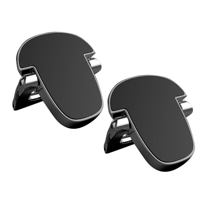 Foldable Aluminum Laptop Stand Portable 2 Pack with Cooling Ventilation for Office Travel Black - Image 2