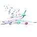 AtomDream Tech Bump and Go Airplane Toy Realistic Airplane Model with 4D Lights Sound Moving Plane Toy for Kids Ages 312 Automatic Direction Change on Collision Great Gift for KidsBlue - Image 2
