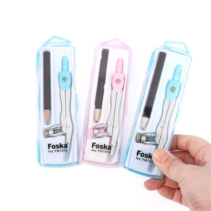 FOSKA Assorted Colors Metal   Compass Divider for School - Image 1