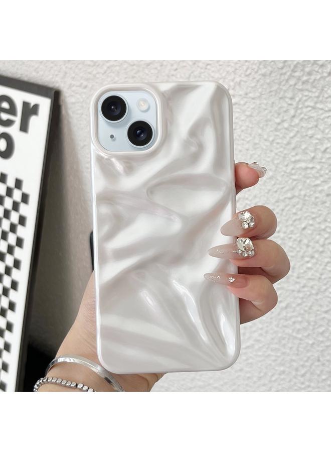 The Bros Case For iPhone 15 Plus Water Ripple Electroplating Paint TPU Phone Case