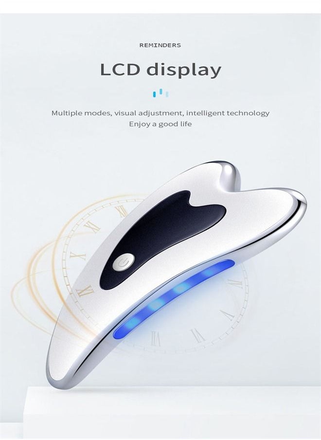 Generic - Electric facial massager, heating vibration beauty instrument slimming face massager - Image 1