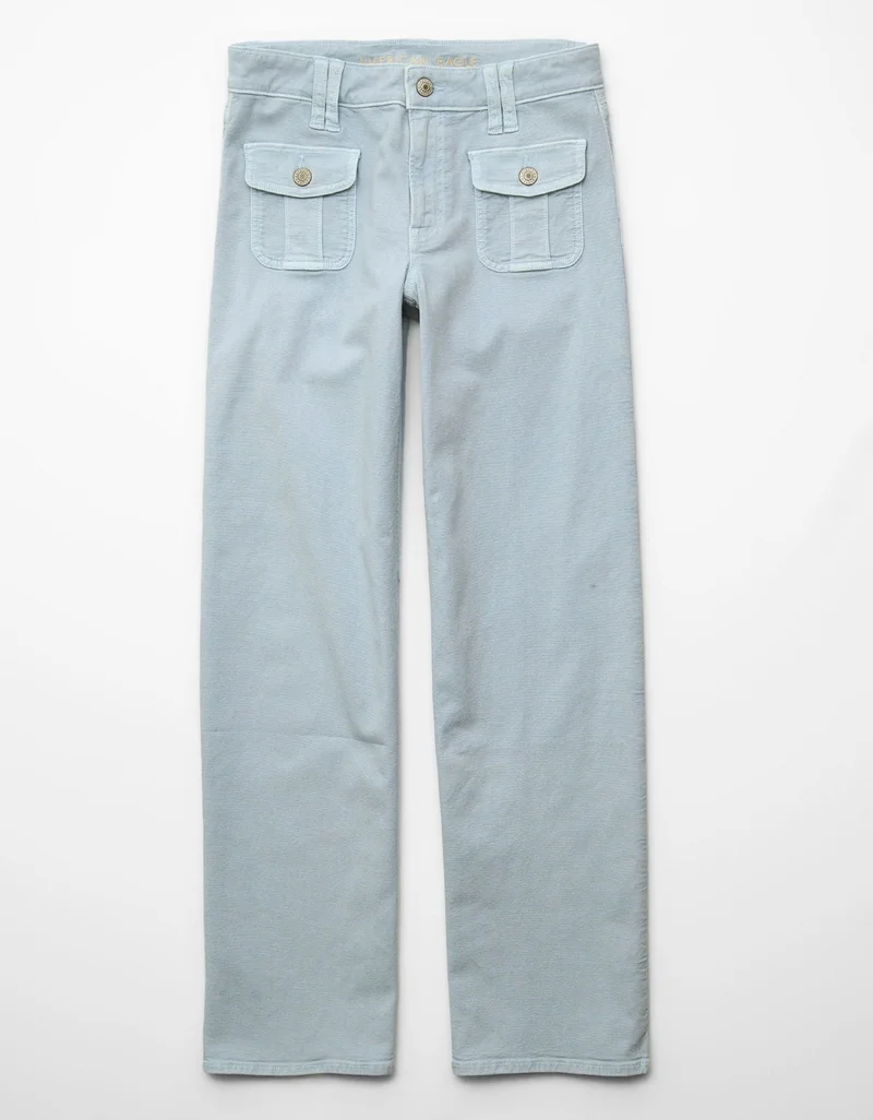 American Eagle  AE Stretch Low-Rise Flare Pant for Women | Best Price UAE