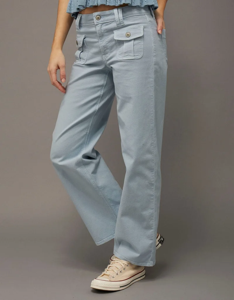 AE Stretch Low-Rise Flare Pant