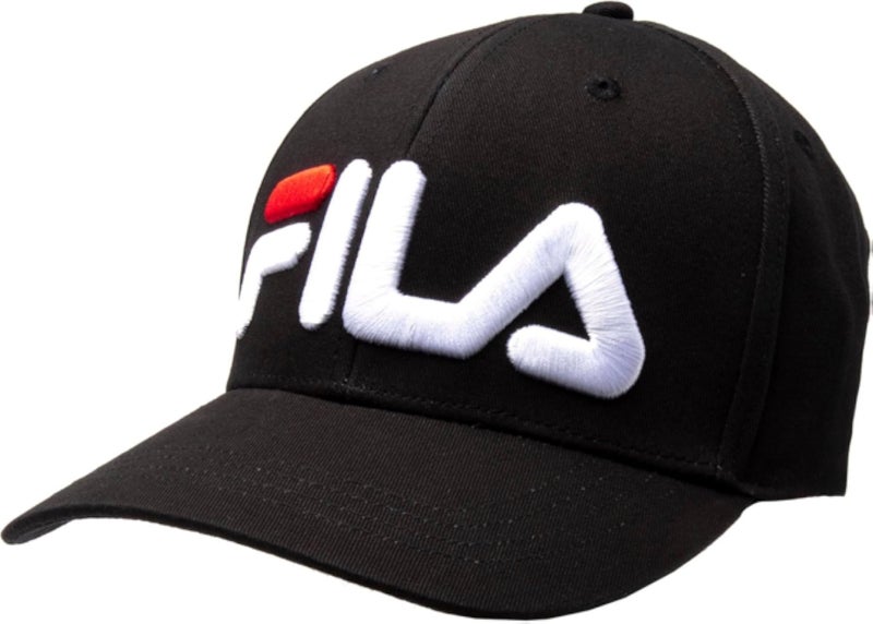 Fila Unisex Snapback Caps, Black