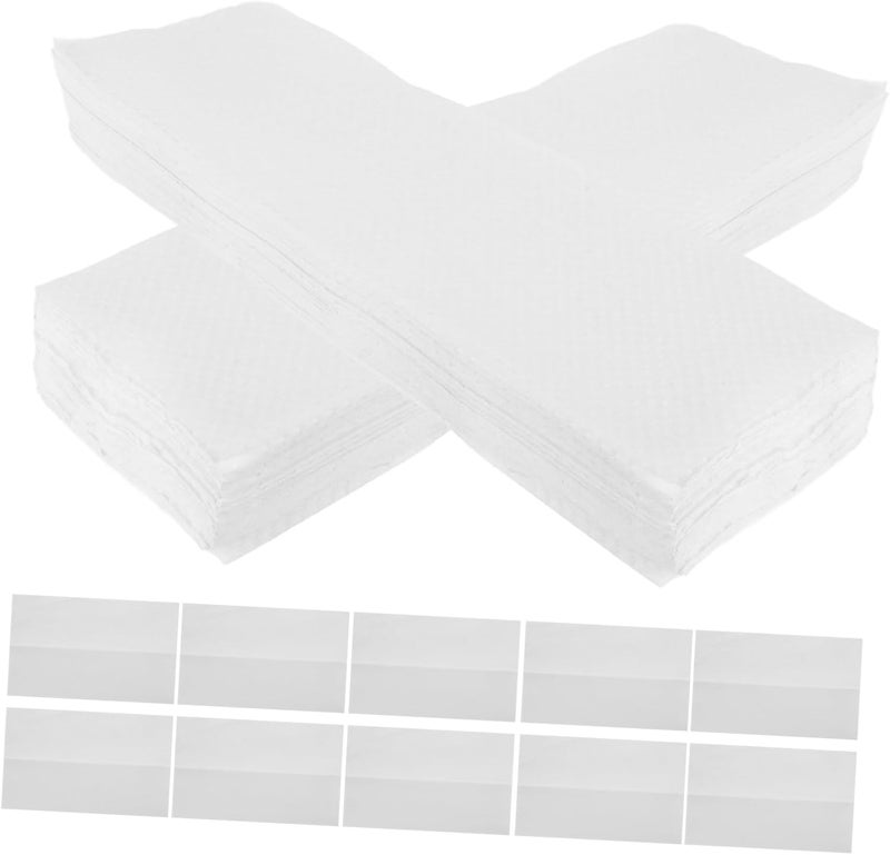 Healeved 200pcs Disposable Paper Hand Towels Feel Soft for Guest Bathroom Dinner Napkins Wedding Reception Office - Image 1