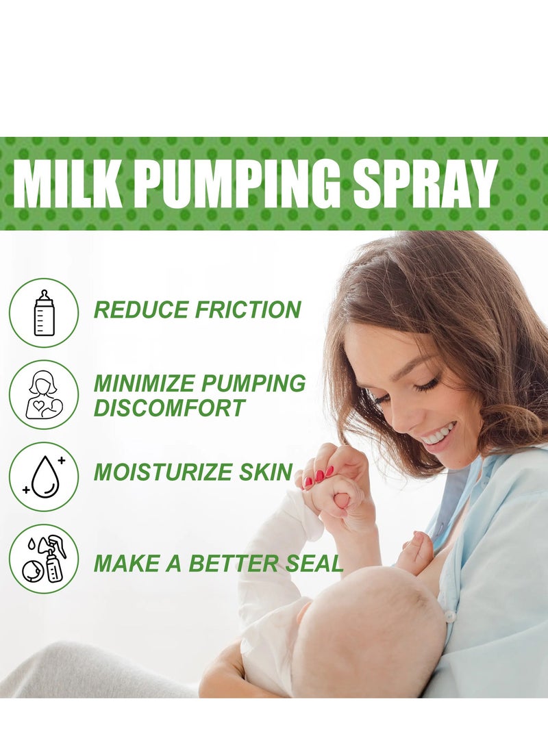 wiieey Milk Pumping Spray 4 oz, Helps Sore  Clogged Ducts, Organic Shields  Bridle Lubricant, Vegan Spray, Natural  Fragrance Free Spray - Image 3