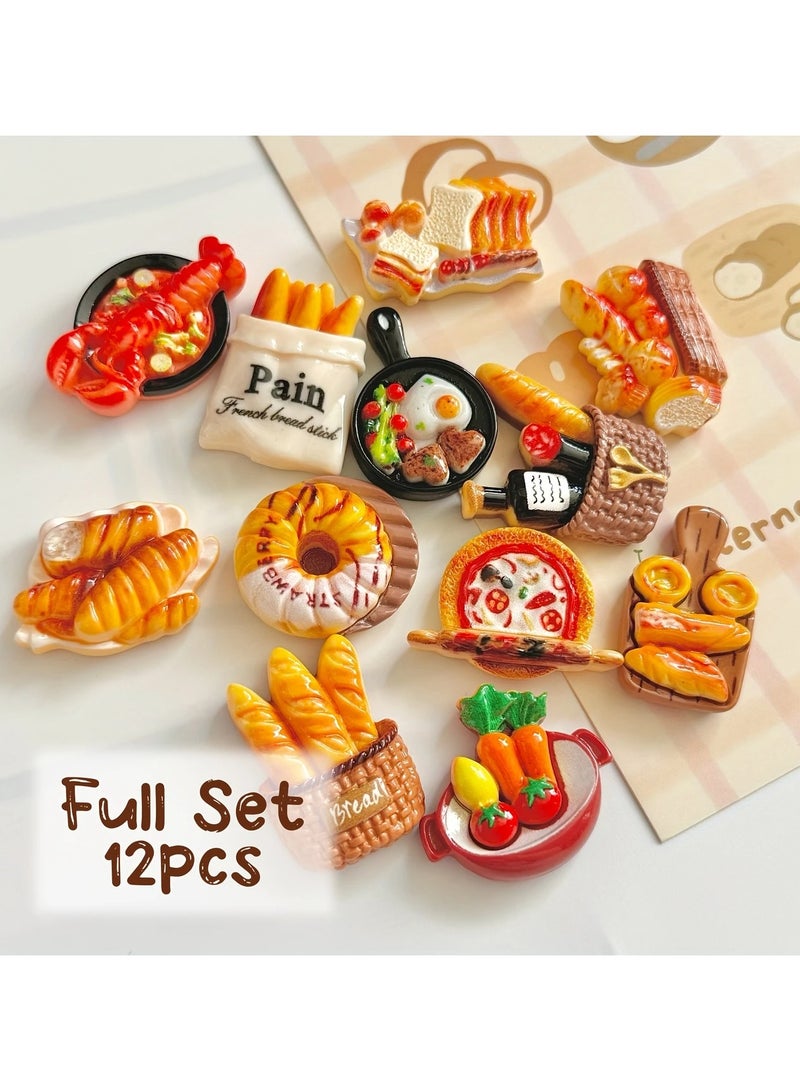 Goolsky 12pcs Adorable & FunShaped Magnetic Fridge Magnets - Durable Decor for Kitchen, Office & More - Versatile Use on Fridge, Whiteboards - Perfect Home & Office Decoration, Ideal Gift - Image 1