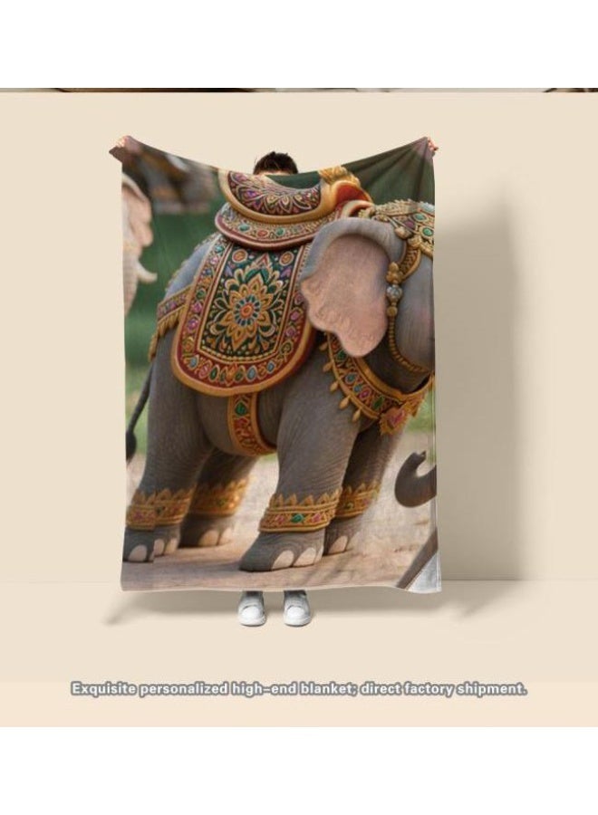 عام بطانية رقيقة من الفانيلا الكرتونية للأطفال أو الطلاب (دافئة ومريحة ومناسبة للنوم والألعاب) 100 سم * 150 سم - 772 - Image 3