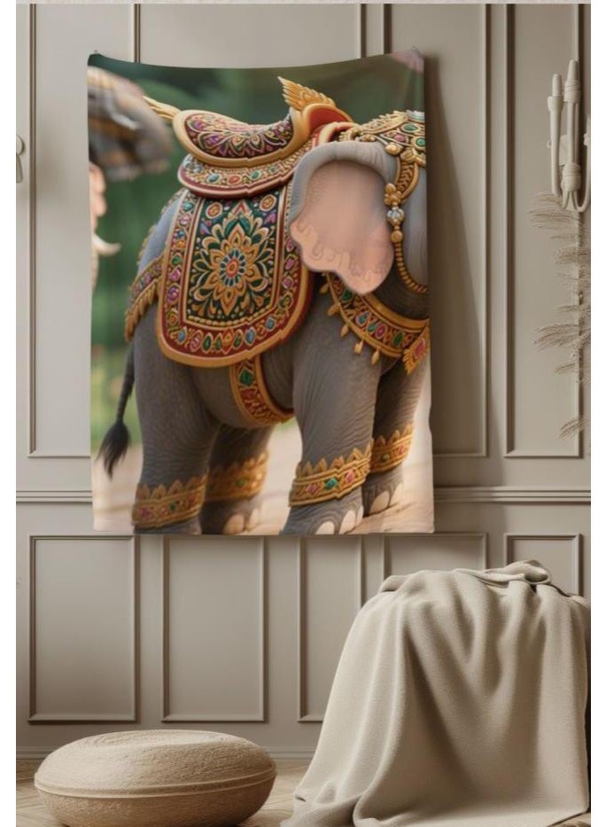 عام بطانية رقيقة من الفانيلا الكرتونية للأطفال أو الطلاب (دافئة ومريحة ومناسبة للنوم والألعاب) 100 سم * 150 سم - 772 - Image 4