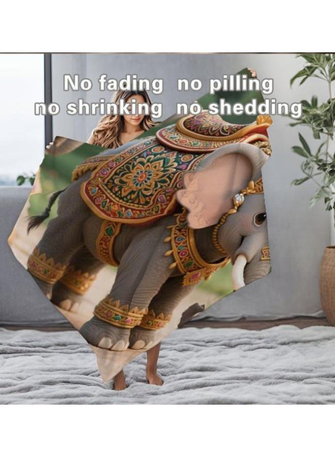 عام بطانية رقيقة من الفانيلا الكرتونية للأطفال أو الطلاب (دافئة ومريحة ومناسبة للنوم والألعاب) 100 سم * 150 سم - 772 - Image 1