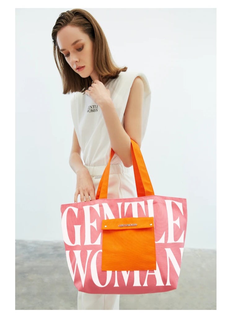 GENTLE WOMAN - GW Painted Wall Tote - Image 1