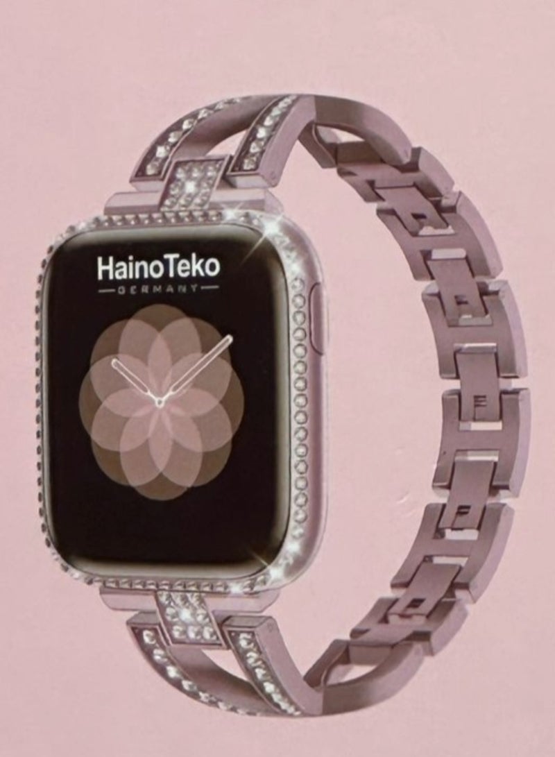 Haino Teko Haino Teko Germany Full Screen AMOLED Display Ladies Smart Watch G13 Mini With 3 Pair Straps and Wireless Charger - Image 1