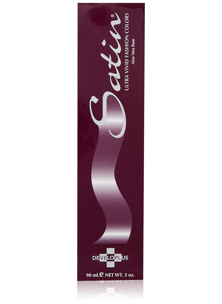 Developlus Satin Hair Color  High Lift Series  High Lift Ash Blonde  3oz 