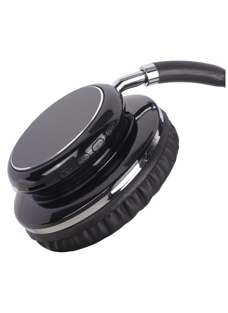 Generic - Wireless Headphone with Mic, J-07, On-Ear Portable Bluetooth Headset, Support SD Card, Aux Port, 40mm Driver, Hi-Fi Music & Deep Bass(Black) - Image 1