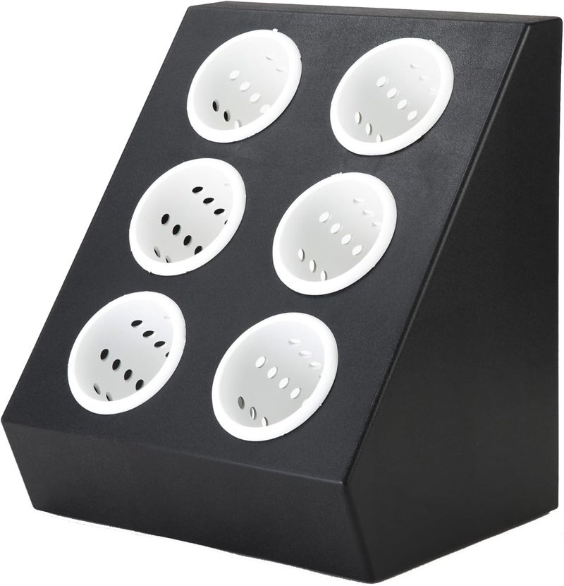 6-Hole Counter Flatware Dispenser