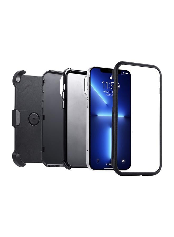 اس-توب جراب لهاتف iPhone 15 Pro 3 في 1 PC + جراب هاتف منزلق من مادة TPU - Image 5