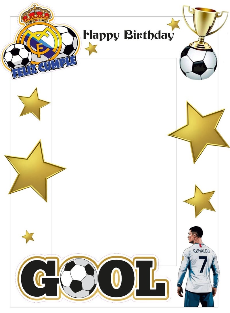 اب تو ديت  برواز تصوير لحفلات أعياد الميلاد  تصميم كورة للأطفال - Image 4