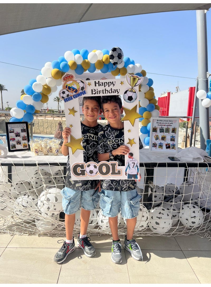 اب تو ديت  برواز تصوير لحفلات أعياد الميلاد  تصميم كورة للأطفال - Image 5