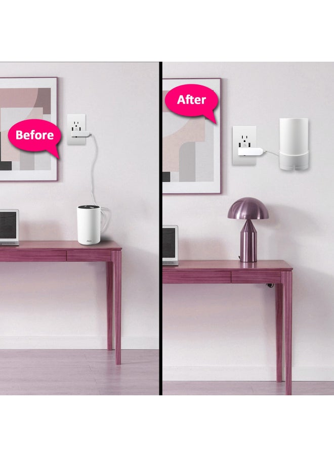 PETIMETI PETIMETI Wall Mount for Deco X68/XE75/XE75 Pro/AXE5300/AXE5400/PX50 Tri-Band WiFi 6 System2 Pack  - Image 1