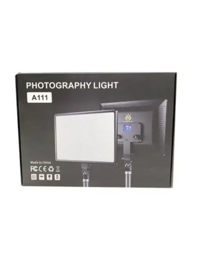JAJEEK Video and Photography Continuous LED Light A111 – Adjustable 3200-6000K Color Temperature, Professional Studio Lighting, Perfect for Photography, Video Recording, and Content Creation - Image 4